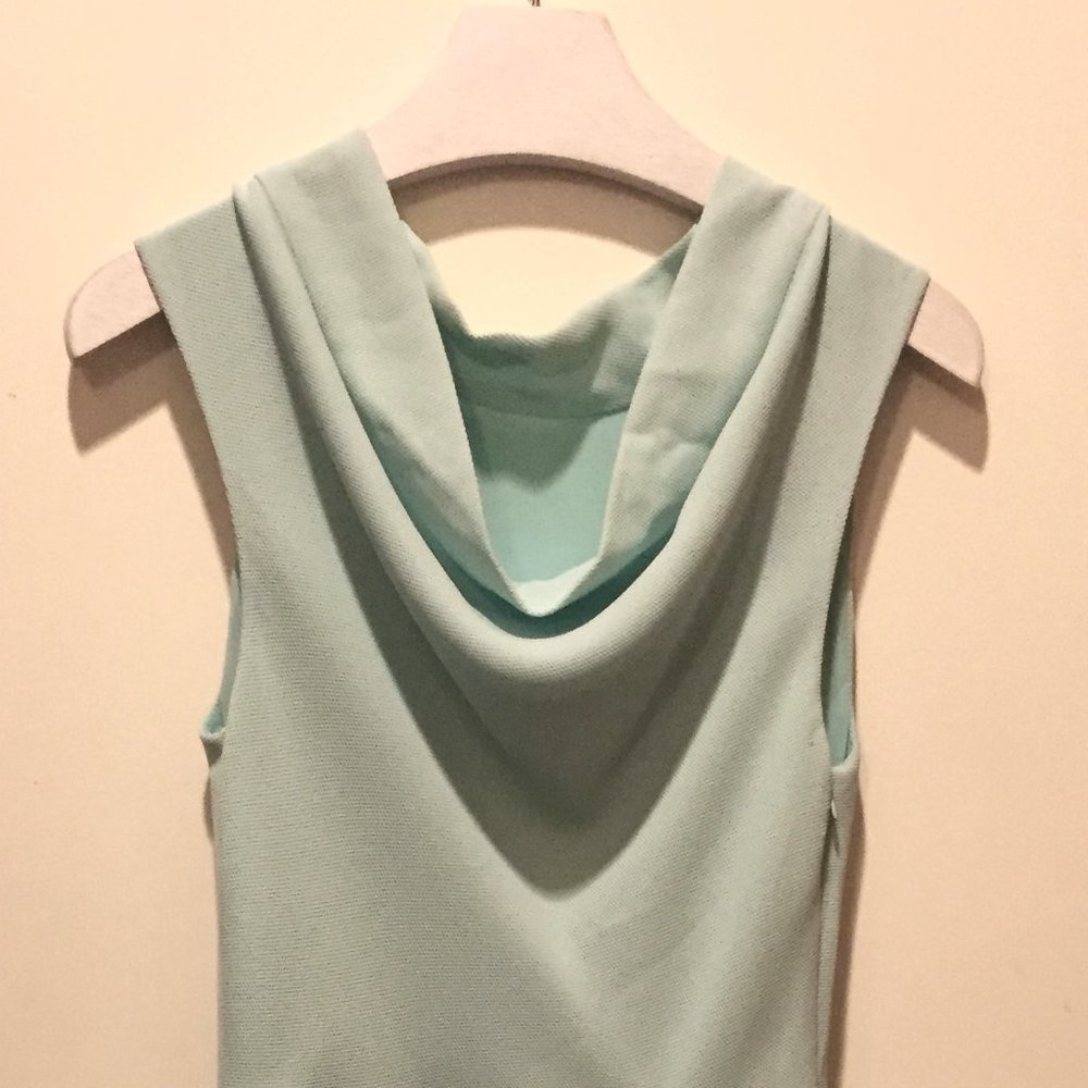 Camilla and Marc turquoise asymmetrical dress 38